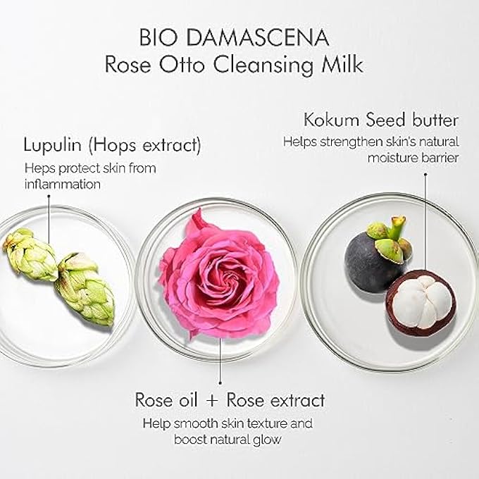 Alteya ORGANIC BIO DAMASCENA ROSE CLEANSING MILK - Image 4